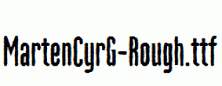 MartenCyrG-Rough.ttf