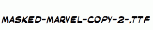 Masked-Marvel-copy-2-.ttf