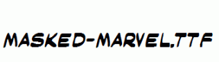Masked-Marvel.ttf