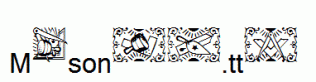 Masonic.ttf