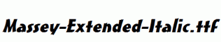 Massey-Extended-Italic.ttf