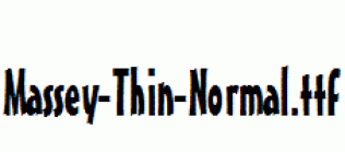 Massey-Thin-Normal.ttf