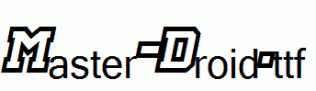 Master-Droid.ttf