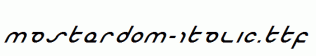 Masterdom-Italic.ttf