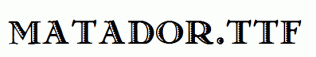 Matador.ttf