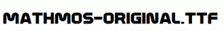 Mathmos-Original.ttf