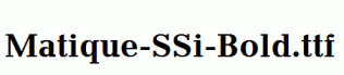 Matique-SSi-Bold.ttf