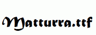 Matturra.ttf