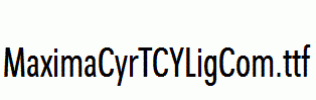 MaximaCyrTCYLigCom.ttf