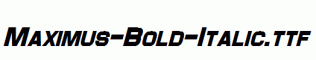 Maximus-Bold-Italic.ttf