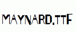 Maynard.ttf