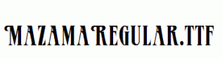 MazamaRegular.ttf