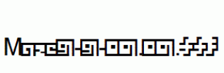 Maze91-91-001.001.ttf