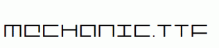 Mechanic.ttf