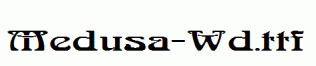 Medusa-Wd.ttf