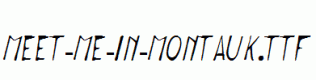 Meet-me-in-Montauk.ttf