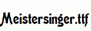 Meistersinger.ttf