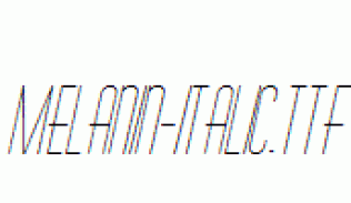 Melanin-Italic.ttf