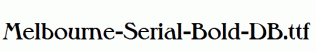 Melbourne-Serial-Bold-DB.ttf