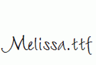 Melissa.ttf