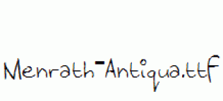 Menrath-Antiqua.ttf