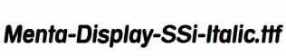 Menta-Display-SSi-Italic.ttf