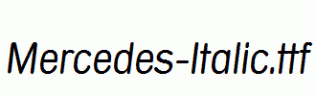 Mercedes-Italic.ttf
