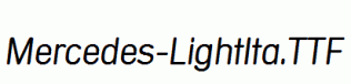 Mercedes-LightIta.ttf