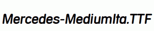 Mercedes-MediumIta.ttf