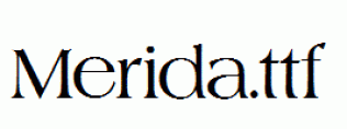 Merida.ttf