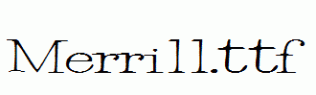 Merrill.ttf