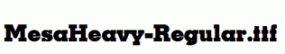 MesaHeavy-Regular.ttf