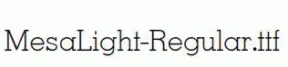 MesaLight-Regular.ttf