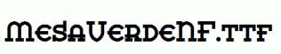 MesaVerdeNF.ttf