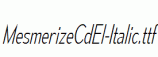 MesmerizeCdEl-Italic.ttf
