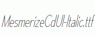 MesmerizeCdUl-Italic.ttf