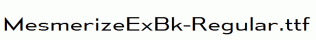 MesmerizeExBk-Regular.ttf