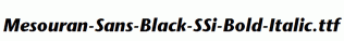 Mesouran-Sans-Black-SSi-Bold-Italic.ttf