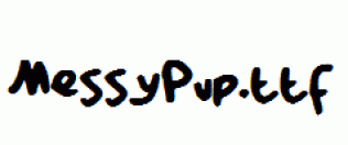 MessyPup.ttf