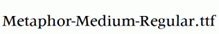 Metaphor-Medium-Regular.ttf