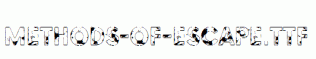 Methods-of-escape.ttf
