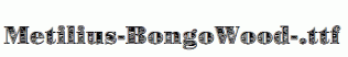 Metilius-BongoWood-.ttf