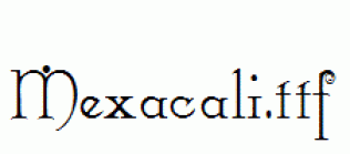 Mexacali.ttf