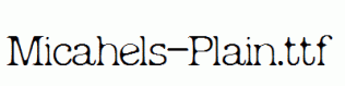 Micahels-Plain.ttf