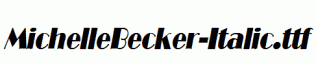 MichelleBecker-Italic.ttf