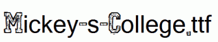 Mickey-s-College.ttf