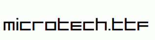 MicroTech.ttf