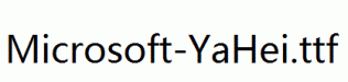 Microsoft-YaHei.ttf