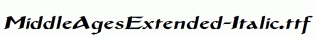 MiddleAgesExtended-Italic.ttf