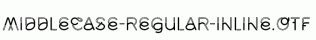 Middlecase-Regular-Inline.otf
